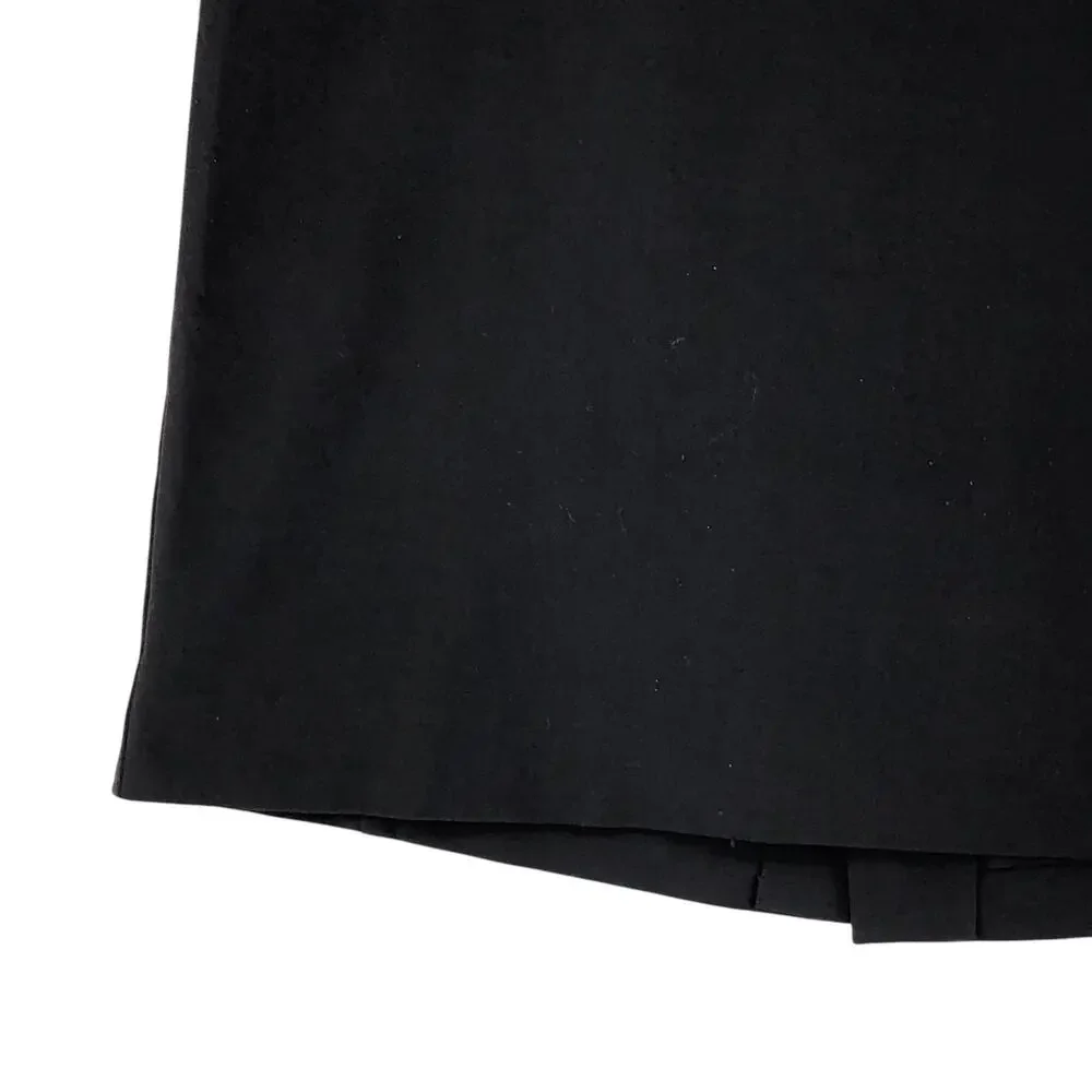 MM Lafleur Women Plus Size +3 US 24 Skirt Pencil Straight Stretch Side Zip Black